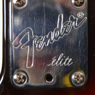 Fender Precision Elite II Bass Guitar w/ TKL Gig Bag - Used 1983 Sunburst image 9