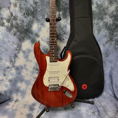 2005 Brownsville New York SSH Strat Style Electric Guitar Pro Setup New Strings Road Runner Gigbag for sale