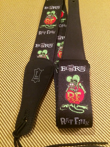 Rat fink guitar clearance strap