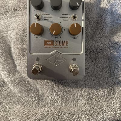 Reverb.com listing, price, conditions, and images for universal-audio-ox-stomp-dynamic-speaker-emulator
