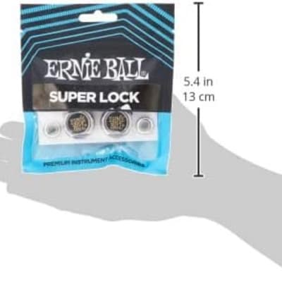 Ernie Ball Super Locks, Nickel (P04600) image 5