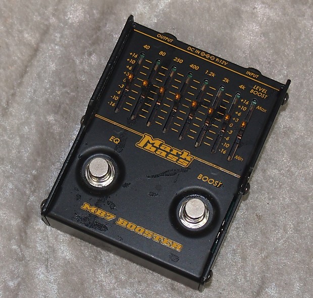 Markbass Mark Bass MB7 M-B7 EQ equalizer booster pedal with
