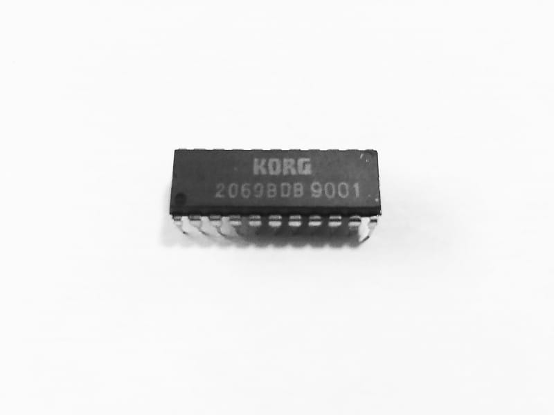 KORG 2069 BDB VCF / VCA Chip for Poly-800, DW-6000, DW-8000, DSS-1. Works Great ! image 1