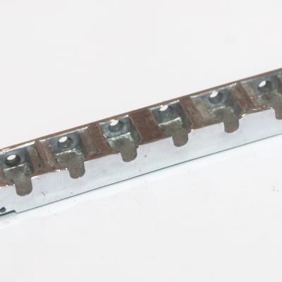 Vintage 1966 Gibson Chrome Shaved Patent Number ABR-1 Bridge Base 1960's image 3