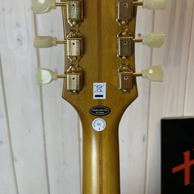 Epiphone Inspired by Gibson J-200 2023 - Aged Antique Natural High Gloss image 9