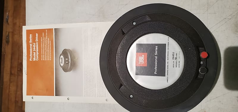 JBL 2445J 16ohm/2380A ぺア JBL 2445J High Frequency Compression Drivers 16 ohms (Pair