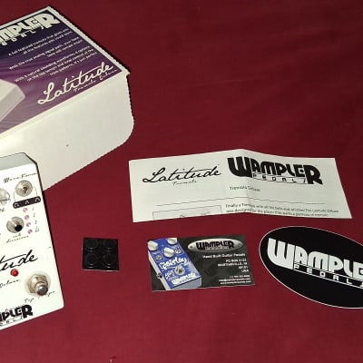 Reverb.com listing, price, conditions, and images for wampler-latitude-deluxe-tremolo