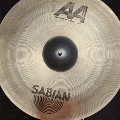 Sabian 21" AA Raw Bell Dry Ride Cymbal 2006 - 2018 - Natural image 1