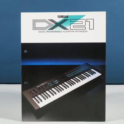 Yamaha DX21 synthesizer brochure