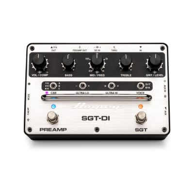 Reverb.com listing, price, conditions, and images for ampeg-sgt-di-bass-preamp-pedal-and-di