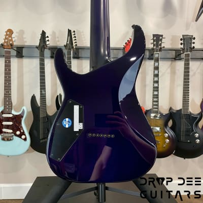 ESP E-II M-II 7 HT 7-String Electric Guitar w/ Case-Purple Natural Fade image 11