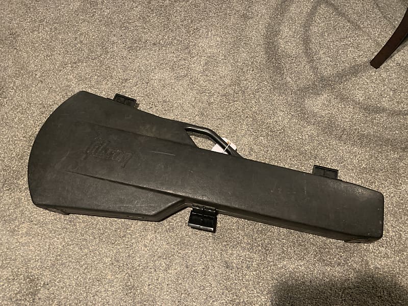 Gibson Les Paul Gen 2 Chainsaw Protector Case 70s Black/Red Reverb