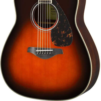 Yamaha FG830S-TBS Acoustic Guitar Tobacco Brown Sunburst