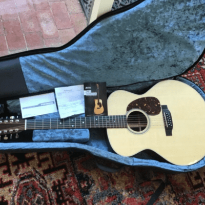 Martin Grand J-16E 12-String Acoustic/Electric Guitar Natural 2021 image 5