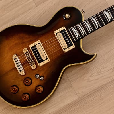 Aria ProⅡ PE-R60 初期モデル Japan Vintage Aria Pro II PE-R60 Sunburst Made in Japan 1980 LP Type Solid