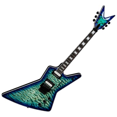 Dean Z Select Floyd Quilt Maple Ocean Burst | Reverb