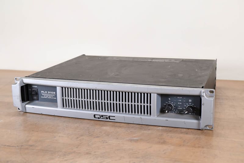 QSC PLX3102 Two-Channel Power Amplifier (church owned) CG00VL5