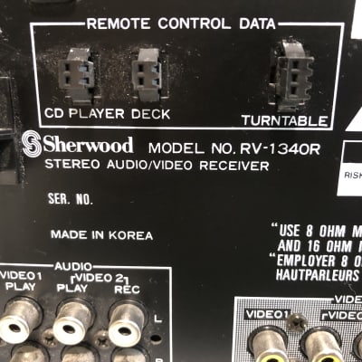 Sherwood RV-1340R Amplifier HiFi Stereo Audiophile Vintage Phono Equalizer Quad image 8
