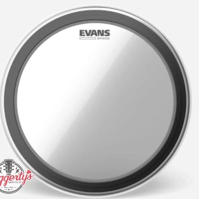 Evans EMAD2 Clear Bass Batter Head 22" image 1