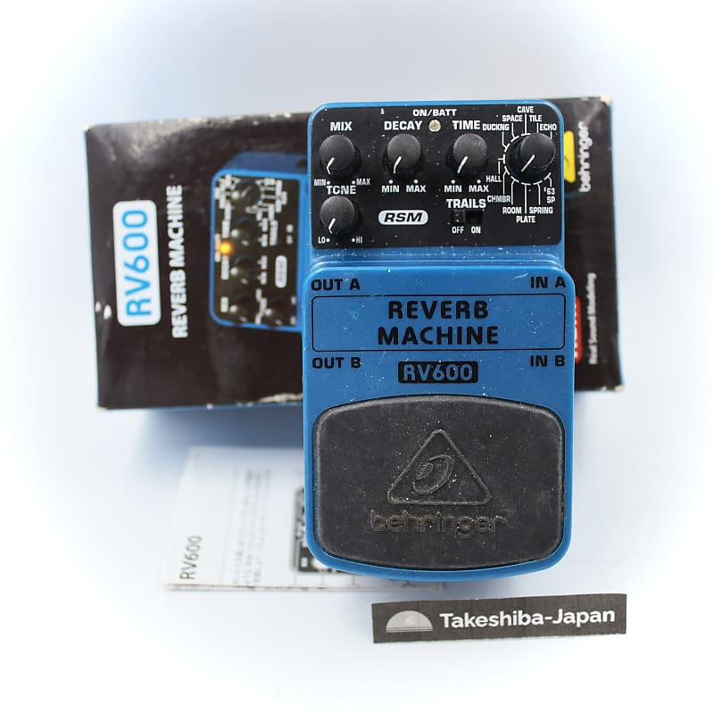 Behringer RV600 Reverb Machine Pedal | Reverb Australia