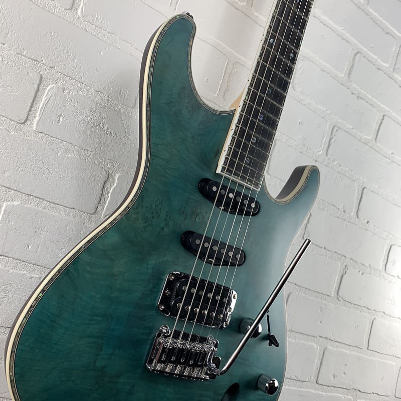 RARE Ibanez SA560MB-ABT Aqua Blue Flat (Made for European