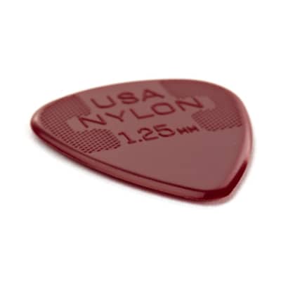 Dunlop 44P125 12-Pack of 1.25mm Nylon Standard Guitar Picks image 2