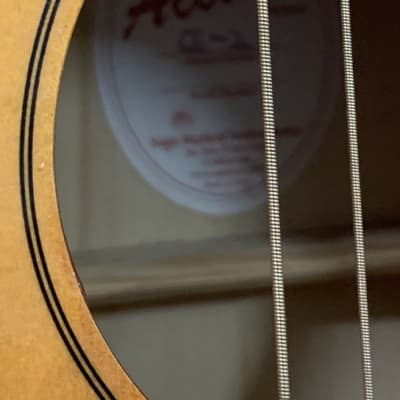Accent CS-2 Acoustic Folk Guitar image 4