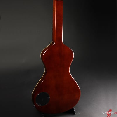 Asher Electro Hawaiian Junior Lap Steel Guitar Gold Top with Custom Firestripe Pickups - NEW Model! image 6
