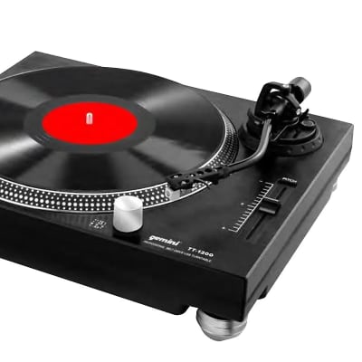 Gemini TT-1200 Belt Drive DJ Turntable Record Player with USB Interface image 2