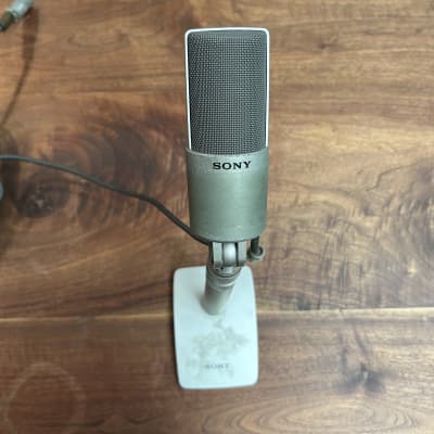 Sony ECM-56A 1970's Condenser - silver | Reverb