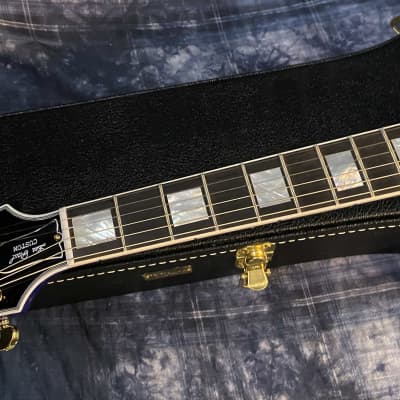 NEW ! 2024 Gibson Special Order Custom Shop Les Paul Custom Dealer Select - Dark Blue Sparkle - Authorized Dealer - 10.45 lbs - G03843 image 8