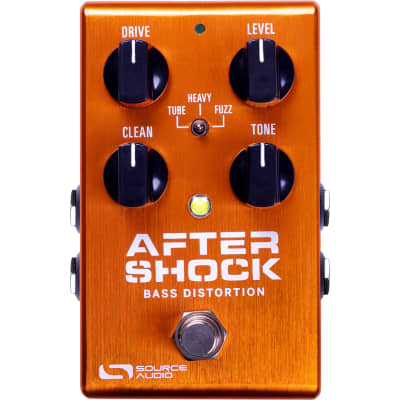 Reverb.com listing, price, conditions, and images for source-audio-aftershock-bass-distortion