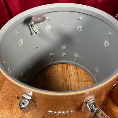 1960s Rogers Holiday Drum Set Pink Champagne Pearl Sparkle 20/12/14 image 20