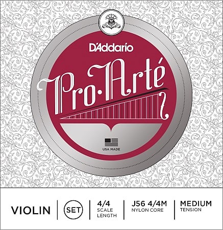 D'Addario Pro-Arte 4/4 Violin String Set image 1