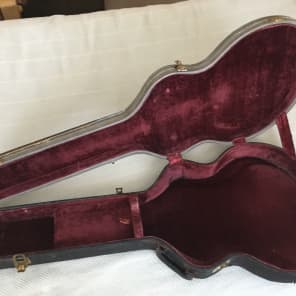 Vintage Gretsch Guitar Case 1958-1965 Gray Brooklyn White Falcon, Country Club 17" free shipping image 2