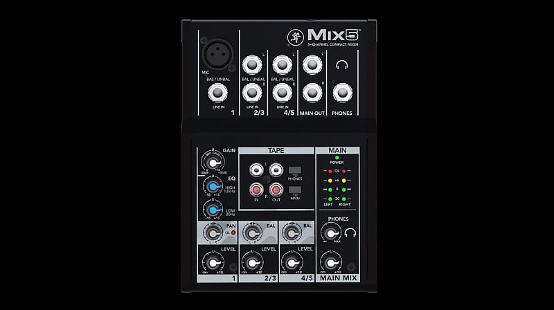 Mackie 5-channel Compact Mixer image 1