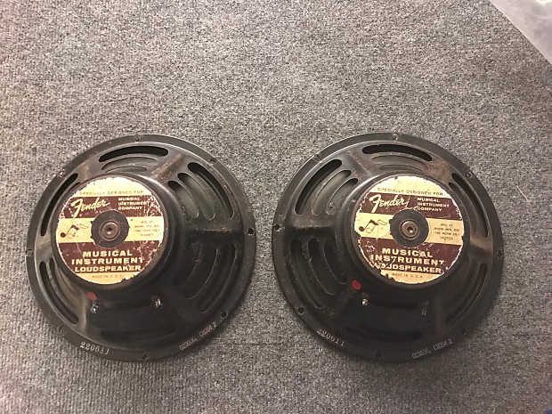 Fender jensen speakers 2025