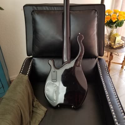 Prestige 5 String Bass Guitar 2000's Transparent Black image 6