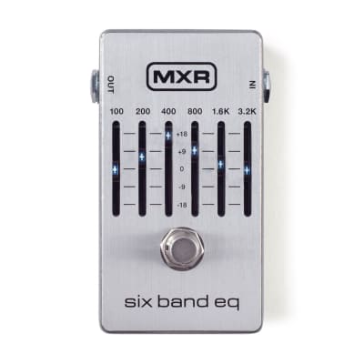 MXR M109S 6 Band EQ Silver for sale