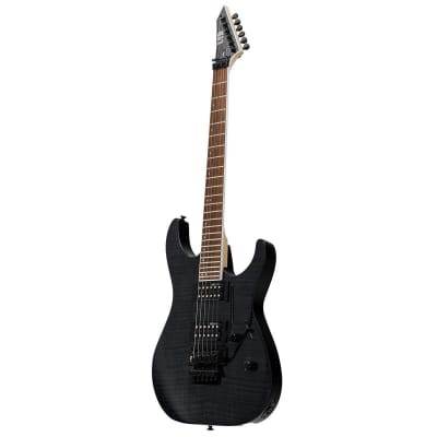 ESP LTD M-200FM Electric Guitar (See Thru Black) (DEC23) image 3