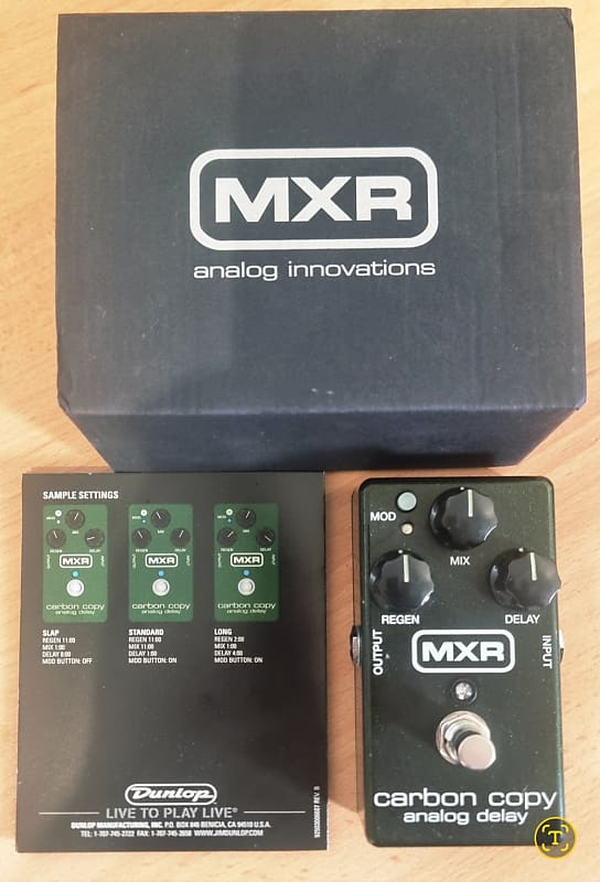 MXR M169 Carbon Copy Analog Delay