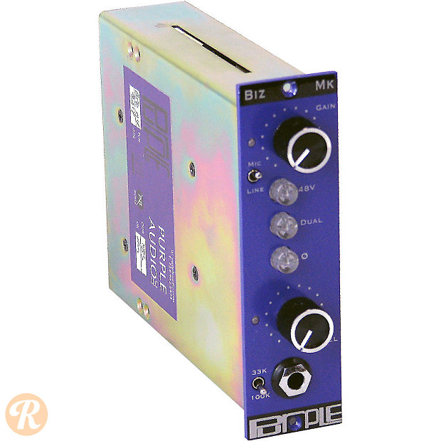 Purple Audio Biz Mk 500 Series Mic Preamp / Line Driver Module image 2