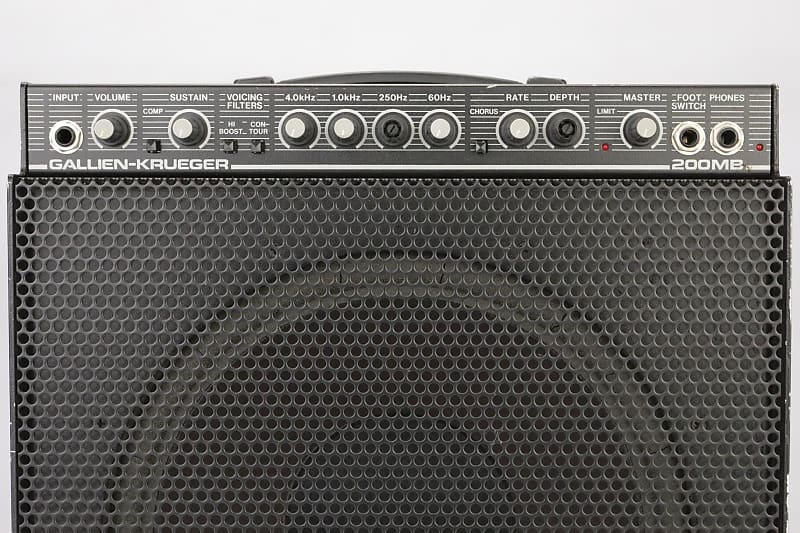 Gallien-Krueger 200MB Series II Bass Combo Amp Owned By