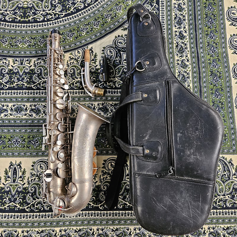 Alto saxophone made in Elkhart Indiana Reverb