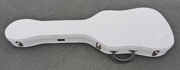 Fender TELECASTER THERMOMETER CASE - Blue Tweed W/ Royal Blue Poodle Interior - New Factory 2nd. image 1