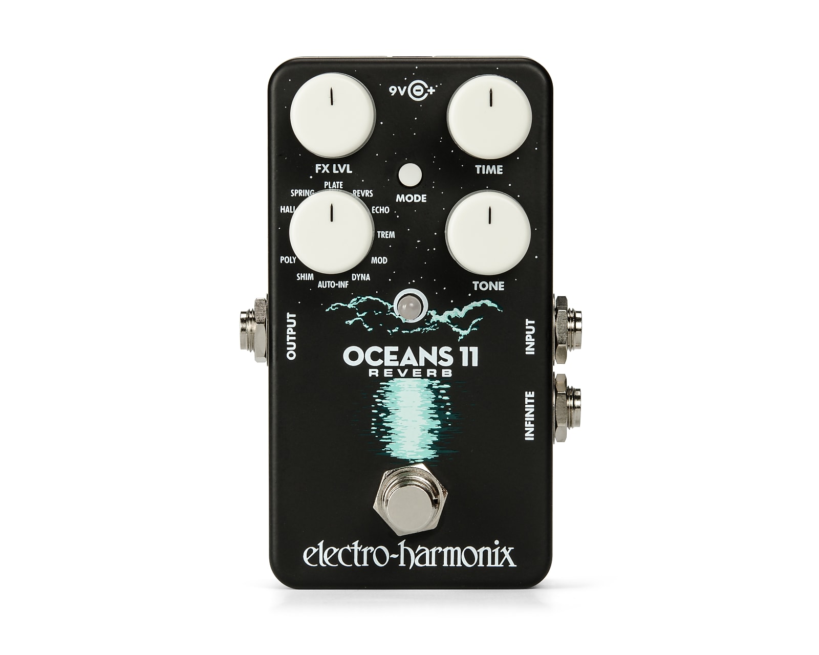 Electro-Harmonix EHX Oceans 11 Reverb Effects Pedal
