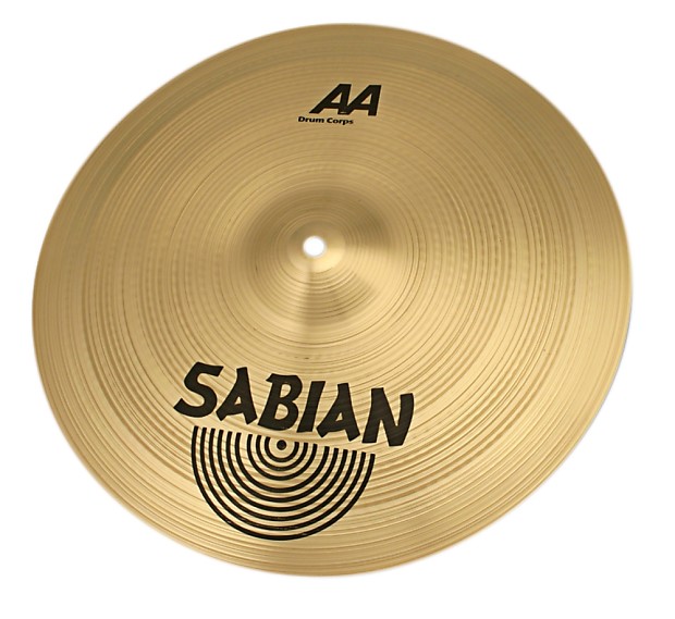 Sabian 20" AA Drum Corps Crash Cymbals (Pair) image 1