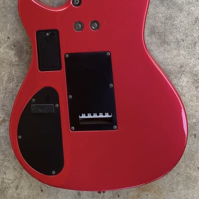 1989 Fender Heartfield RR 9 RR9 Frost Red Made In Japan MIJ Guitar image 4