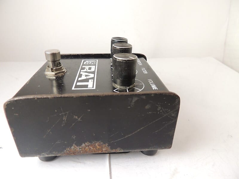 Vintage 1988 ProCo Black Rat Distortion Effects Pedal | Reverb