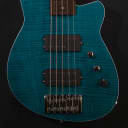 Reverend Mercalli 5 FM Turquoise Flame Maple Bass Guitar